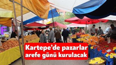 Kurban Bayramı öncesi Kartepe Belediyesi, ilçe genelinde bayram hazırlıklarını hız