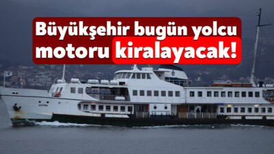 Kocaeli Büyükşehir Belediyesi, deniz ulaşımında kullanılmak üzere bir adet yolcu