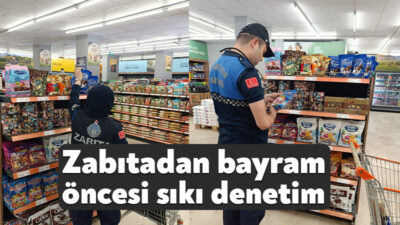 Büyükşehir Belediyesi Zabıta Dairesi Başkanlığı’na bağlı ekipler, Kurban Bayramı öncesi