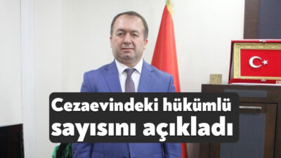 Kocaeli Cumhuriyet Başsavcısı Semih Akgün, infaz yasasından yararlanarak bayramın