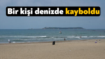 Kocaeli'nin Kandıra ilçesinde denize girdikten sonra kaybolduğu iddia edilen genci