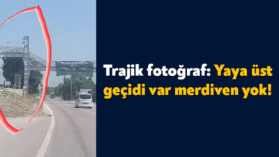 Kartepe’nin Köseköy bölgesinde yer alan Mobesko’da yaya üst geçidi olmasına