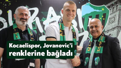 Süper Lig’de yeni sezon hazırlıklarını sürdüren Kocaelispor, kaleci Aleksandar Jovanovic