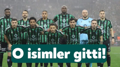Kocaelispor'da Josip Vukovic, Caner Osmanpaşa ve Mehmet Yılmaz ile yollar