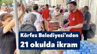Körfez Belediyesi, YKS’ye giren öğrencileri bu yıl da yalnız bırakmadı.