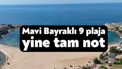 Kocaeli’nin Mavi Bayraklı 9 plajı, bu yıl da Mavi Bayrak