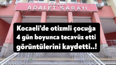 Kocaeli'de evden kaçan 15 yaşındaki otizmli çocuğa tır içinde 4