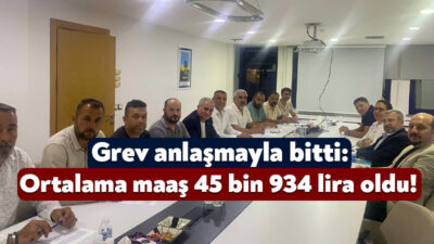 Çayırova’da faaliyetlerini sürdüren Portakal Plastik’te 28 gündür süren grev anlaşmayla