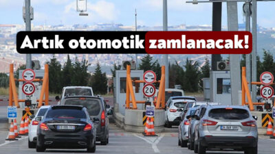 Resmi Gazete’de yayınlanan karara göre, otoyol geçiş ücretleri her sene