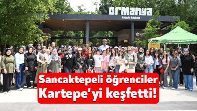 Sancaktepe İyimaya Kız Öğrenci Yurdu’ndan öğrenciler, Kartepe’nin güzelliklerini keşfetmek, doğayla