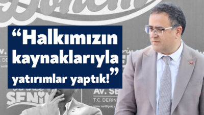 Derince Belediye Başkanı Sertif Gökçe bugün sabah saatlerinde gazetecilerle bir