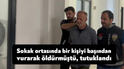 Kocaeli'nin İzmit ilçesinde sokak ortasından bir kişiyi başından silahla vurarak