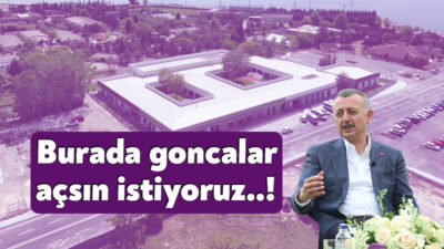 Kocaeli Büyükşehir Belediyesi’nin eski Vinsan Kampüsü içinde 10 dönüm arazi