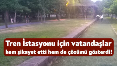 Bir süre önce faaliyete giren Kartepe Tren  İstasyonu’na dair vatandaşlardan