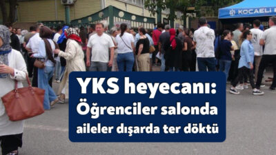 Kocaeli'de, üniversite hayalini kuran binlerce aday, Yükseköğretim Kurumları Sınavı'nın birinci