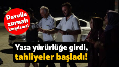 Kurban Bayramı münasebetiyle Maltepe Cezaevi'ndeki mahkumlar izinli olarak tahliye edildi.