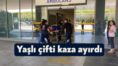 Kocaeli'nin Kandıra ilçesinde otomobilin ağaca çarpması sonucu meydana gelen kazada
