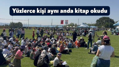 Kocaeli'nin Darıca ilçesinde düzenlenen etkinlikte yüzlerce kişi bir araya gelerek