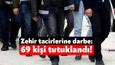 Kocaeli Valiliği emniyet ve jandarma ekiplerinin uyuşturucuya karşı mayıs ayında