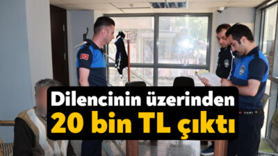 Kocaeli'de bayram öncesi vatandaşın duygularını sömürmeye çalışan dilenci yakalandı, üzerinden