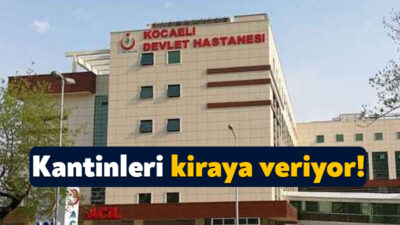 Kocaeli Sağlık İl Müdürlüğü’ne bağlı Kocaeli Devlet Hastanesi 2 adet