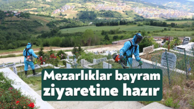 Büyükşehir Belediyesi, Kurban Bayramı öncesinde kent genelindeki tüm şehitlik ve
