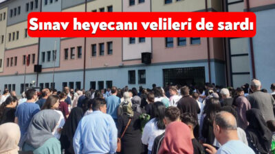 Kocaeli'de LGS heyecanı sabahın erken saatlerinde başladı. 26 bini aşkın