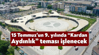 Kocaeli Büyükşehir Belediyesi, 15 Temmuz’un 9. yıldönümünde “Kardan Aydınlık” temalı