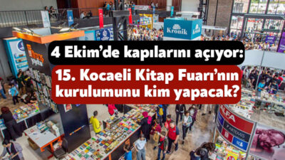 Kocaeli’nin en büyük organizasyonu olan kitap fuarı için Kocaeli Büyükşehir