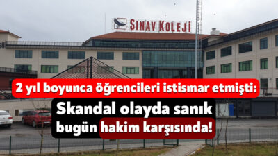 Kartepe’de yer alan Sınav Koleji’nde sınıf öğretmeni Mahir Aralp’in 2