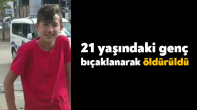 Kocaeli'nin İzmit ilçesinde 21 yaşında Ümitcan Şirin bıçaklanarak öldürüldü.