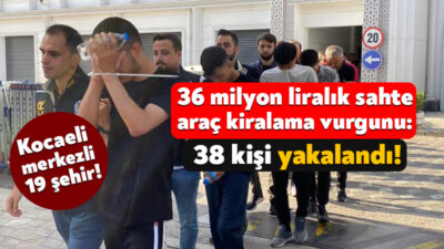 Sosyal medya üzerinden sahte kiralık araç ilanlarıyla 74 kişinin dolandırılmasına