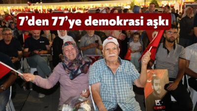 Kucağında bebeğiyle gelen annelerden, torununu elinden tutan dedelere kadar herkes;