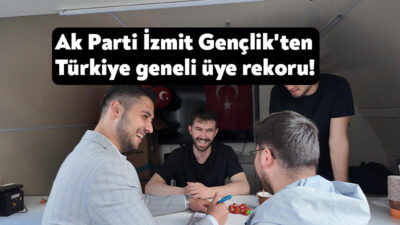 AK Genç İzmit, yeni üye kampanyasında Türkiye 18.si, Kocaeli 1.si