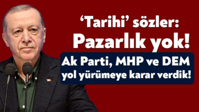 Partili Cumhurbaşkanı Recep Tayyip Erdoğan, Ak Parti’nin kampında konuştu. Terörsüz