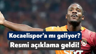 Süper Lig’de geçmiş yıllarda 3 büyüklerin formasını giyen Michy Batshuayi’nin