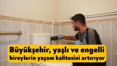Kocaeli Büyükşehir Belediyesi, “Hayata Tutun Projesiyle” yaşlı ve engelli bireylerin