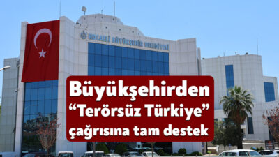 Cumhurbaşkanı Recep Tayyip Erdoğan’ın “Terörsüz Türkiye” sürecine ilişkin yaptığı bayrak