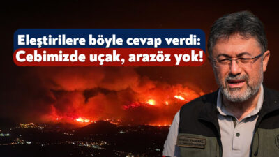 Türkiye’de orman yangınları devam ederken Tarım ve Orman Bakanı İbrahim