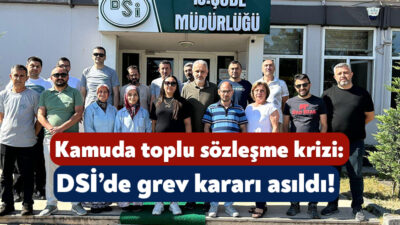 Kamuda bir süre önce başlayan toplu sözleşme görüşmeleri işçi ve