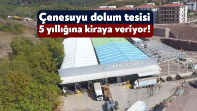 Derince Belediyesi, Çenesuyu’nun dolum tesisini ihale yoluyla kiraya verecek. 5