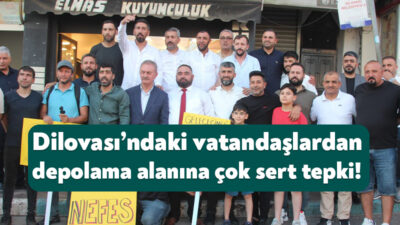 Dilovası Sivil Toplum Platformu, Tavşancıl Mahallesi’ne yapılmak istenen depolama alanına