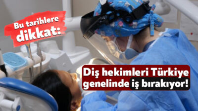 Türkiye’deki diş hekimleri hükümetin sağlık politikalarına tepki göstermek için eylem