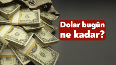 Dün satış fiyatı 40,7320 TL olan dolar, yeni güne 40,7350