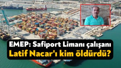 Emek Partisi Derince İlçe Örgütü geçtiğimiz günlerde Safiport Limanında çalışan