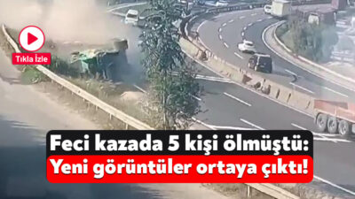 Kocaeli'nin Dilovası ilçesinde 5 kişinin hayatını kaybettiği korkunç kazanın güvenlik
