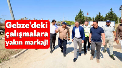 Kocaeli Büyükşehir Belediye Başkanı Doç.Dr.Tahir Büyükakın, Gebze İleri Biyolojik Atık