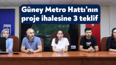Gölcük ve İzmit arasını 28 dakikaya düşürecek Güney Hafif Raylı
