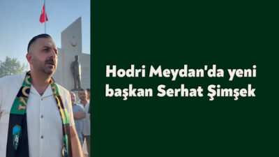 Kocaelispor Taraftar Derneği Hodri Meydan'da yeni başkan Serhat Şimşek oldu.