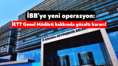 İstanbul Büyükşehir Belediyesi’ne yönelik olarak yürütülen “yolsuzluk” soruşturmasında, İETT Genel